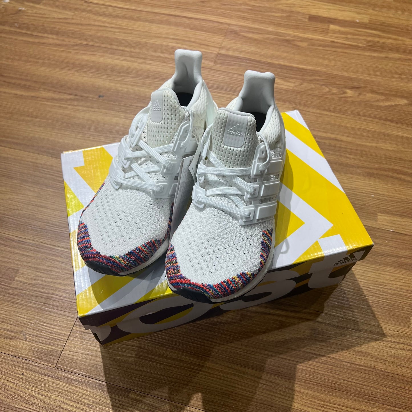 Adidas Ultra Boost 1.0 White Multicolor BB7800 Ultraboost 實拍