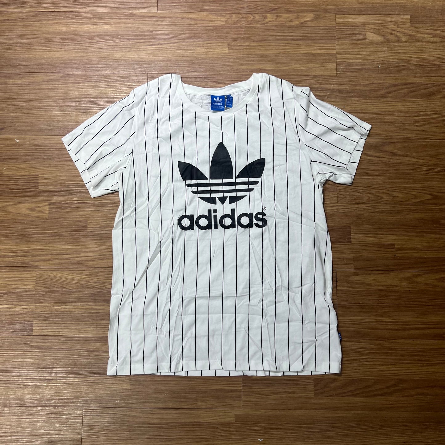 Adidas Women Originals BF Trefoil Tee White/Black AJ8347