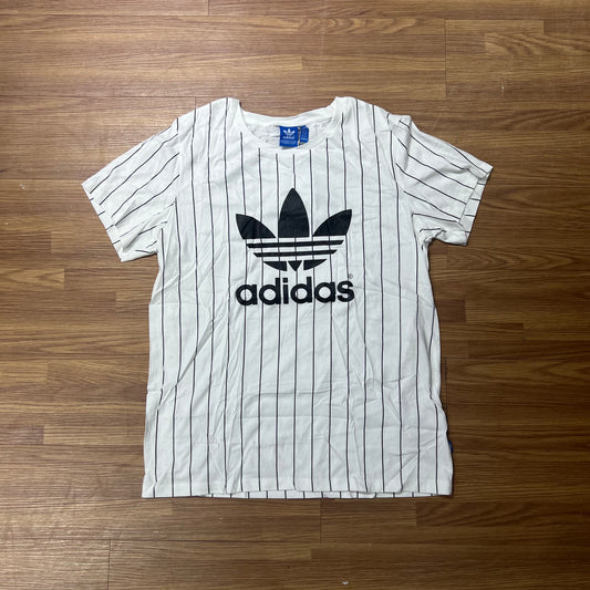 Adidas Women Originals BF Trefoil Tee White/Black AJ8347