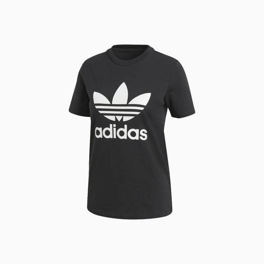 Adidas Women Originals Trefoil Tee Black CV9888