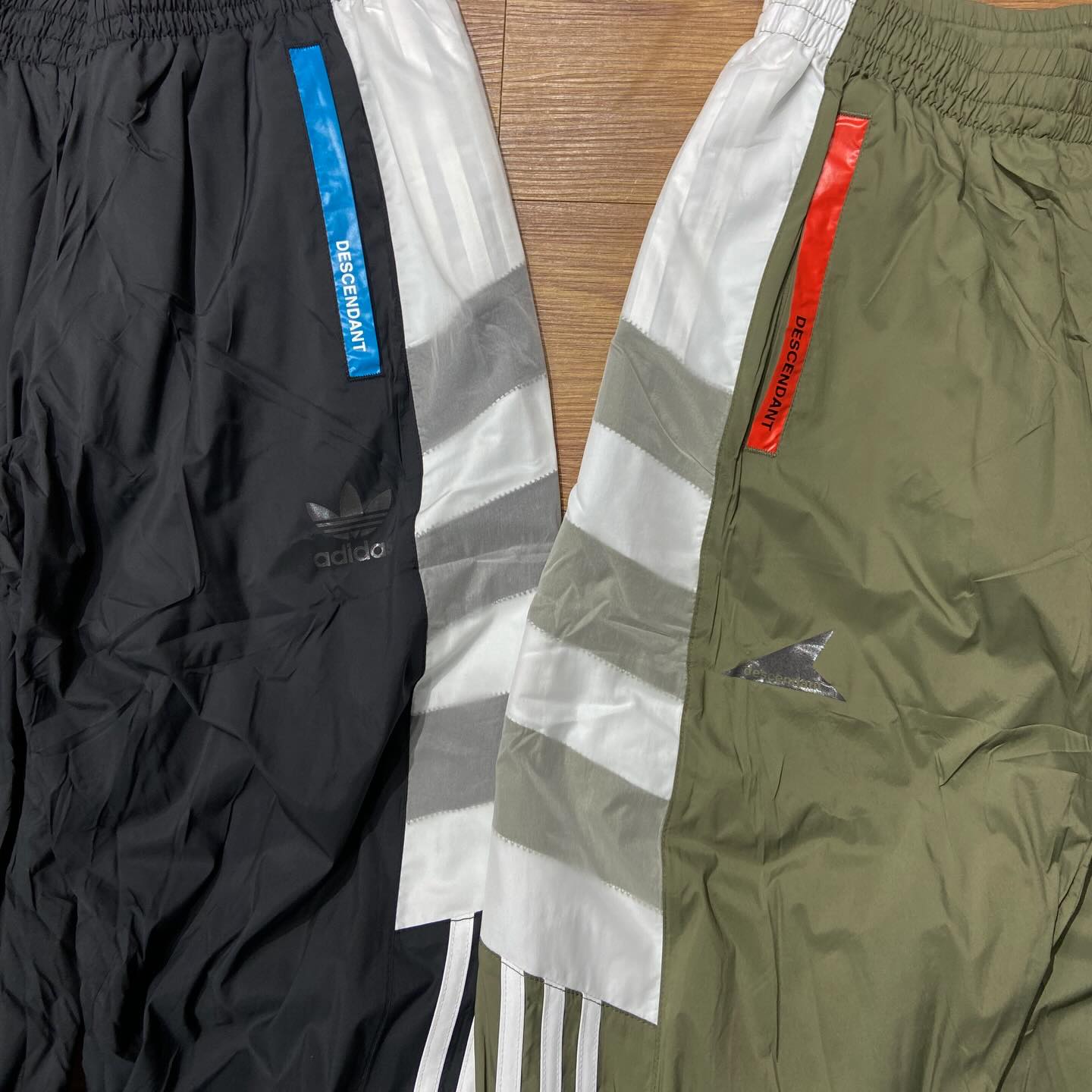 Adidas x Descendant DCDT Logo細節