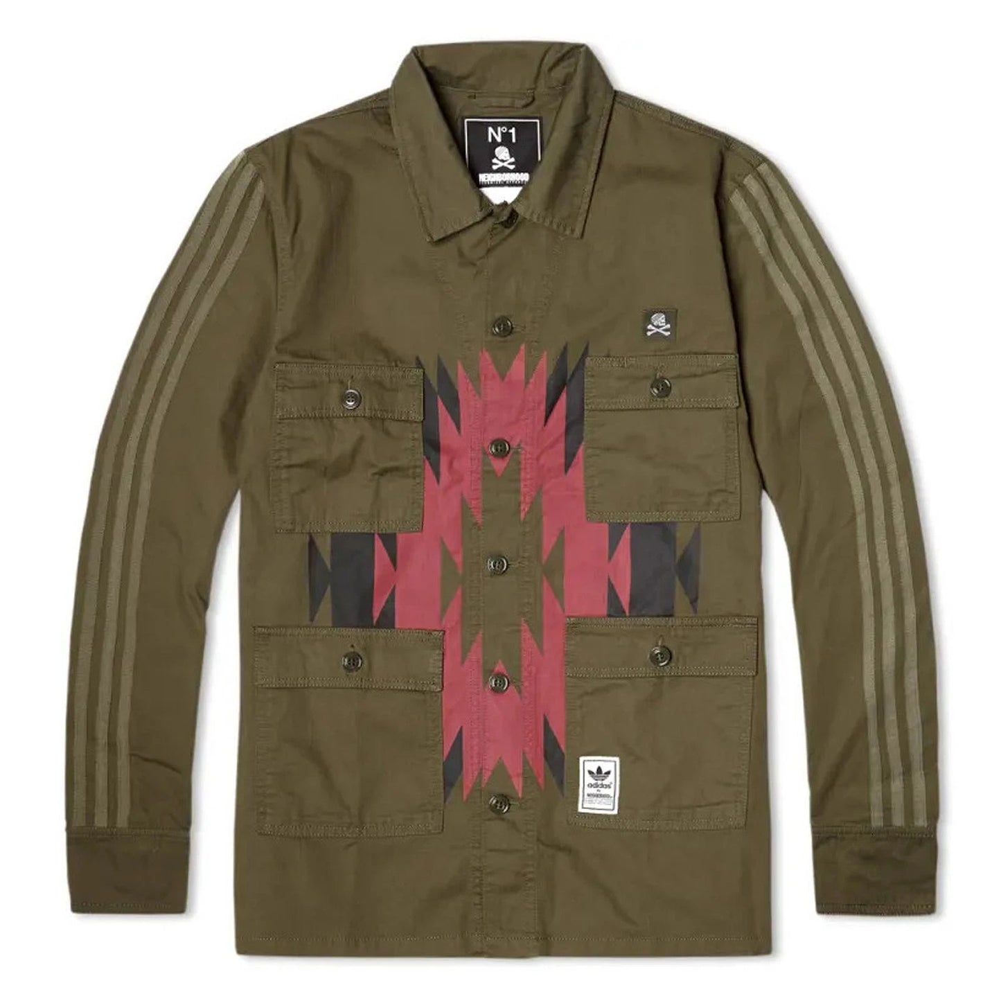 Adidas x Neighborhood NBHD BDU Shirt Night Cargo M64777