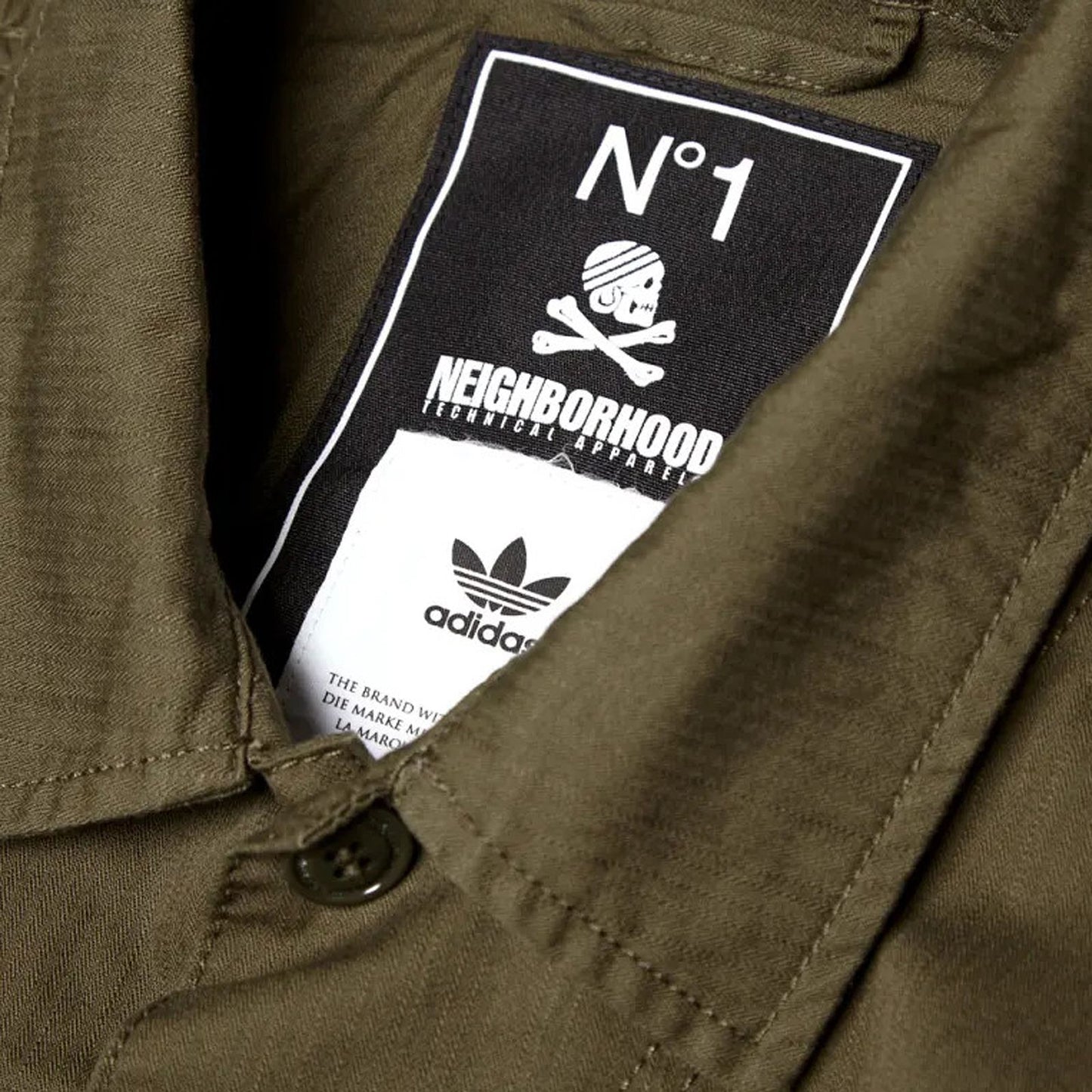Adidas x Neighborhood NBHD BDU Shirt Night Cargo M64777