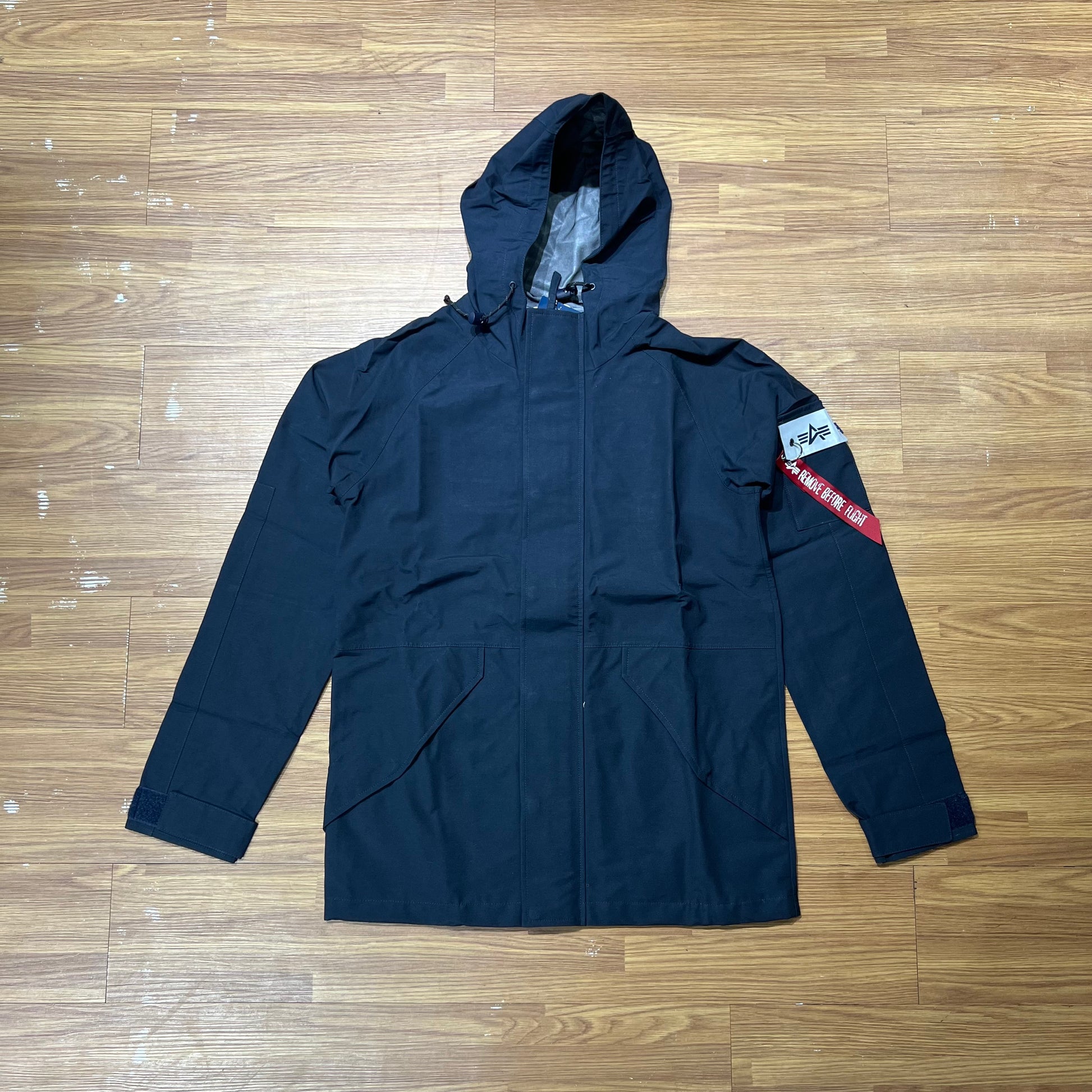 Alpha Industries x Anti Social Social Club ASSC ECWCS Torrent Waterproof Jacket Replica Blue 正面實拍