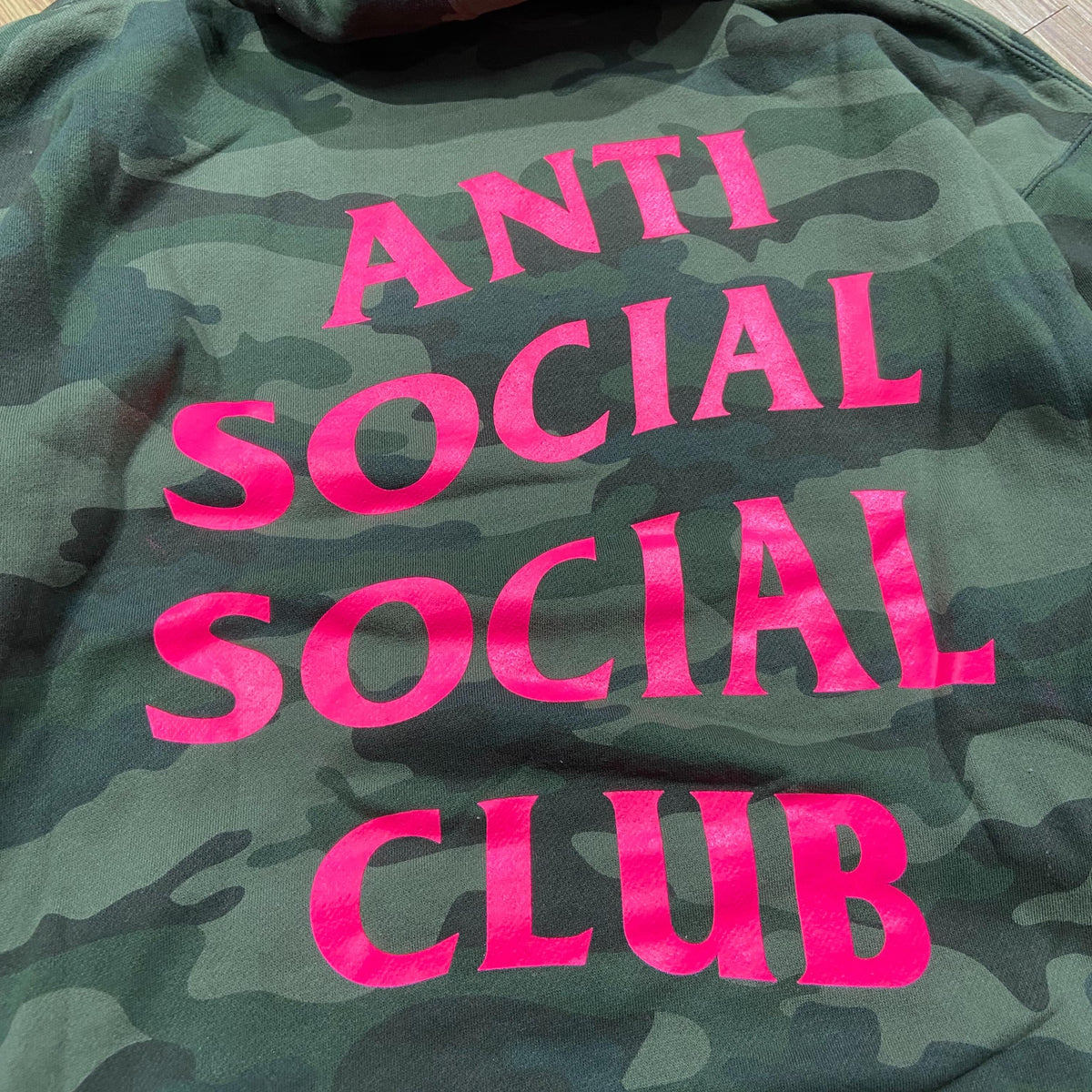 Anti Social Social Club ASSC BreakMe Hooded Sweatshirt Hoodie (Made in USA) Camo