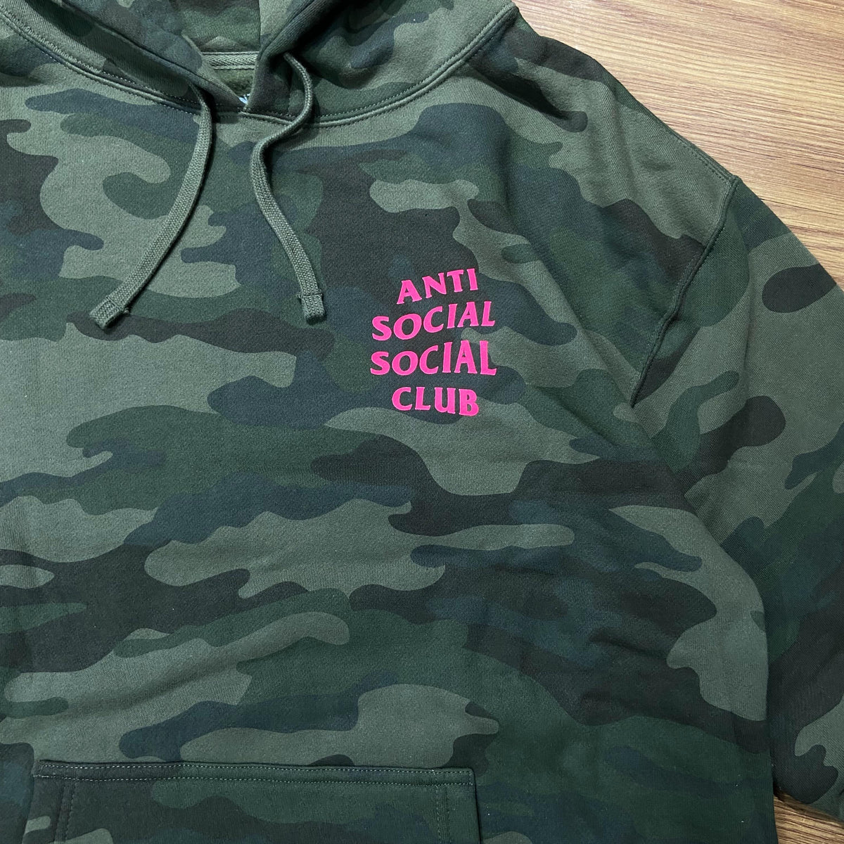 Anti Social Social Club ASSC BreakMe Hooded Sweatshirt Hoodie (Made in USA) Camo
