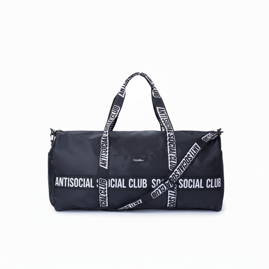 Anti Social Social Club ASSC 黑色大容量旅行袋 Duffle Bag