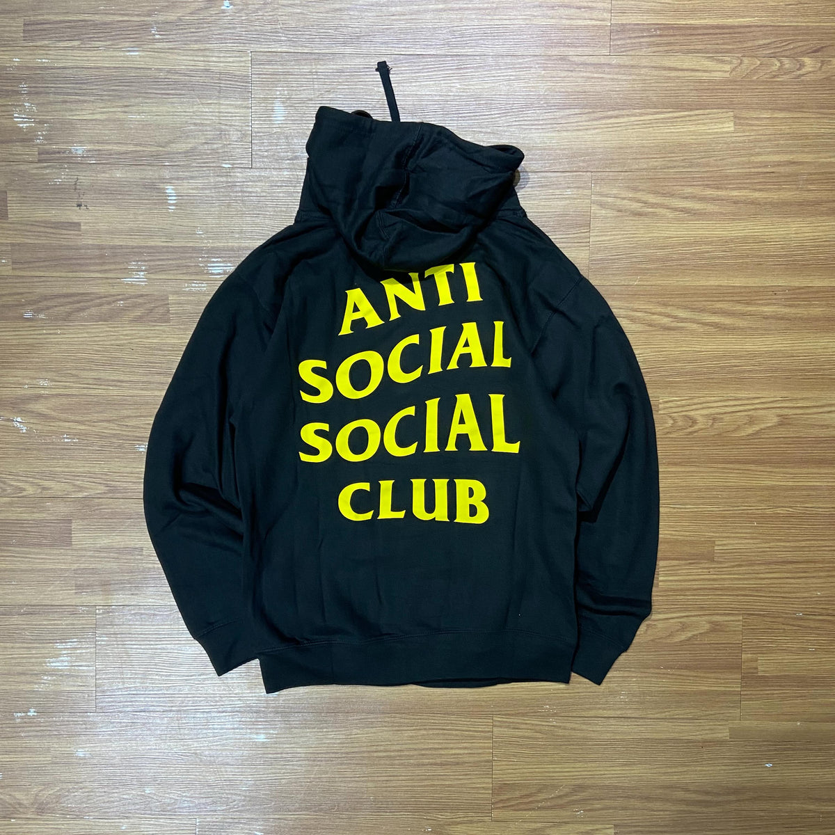 Anti Social Social Club ASSC From Asia With Love Hooded Sweatshirt Black (Asia Exclusive)