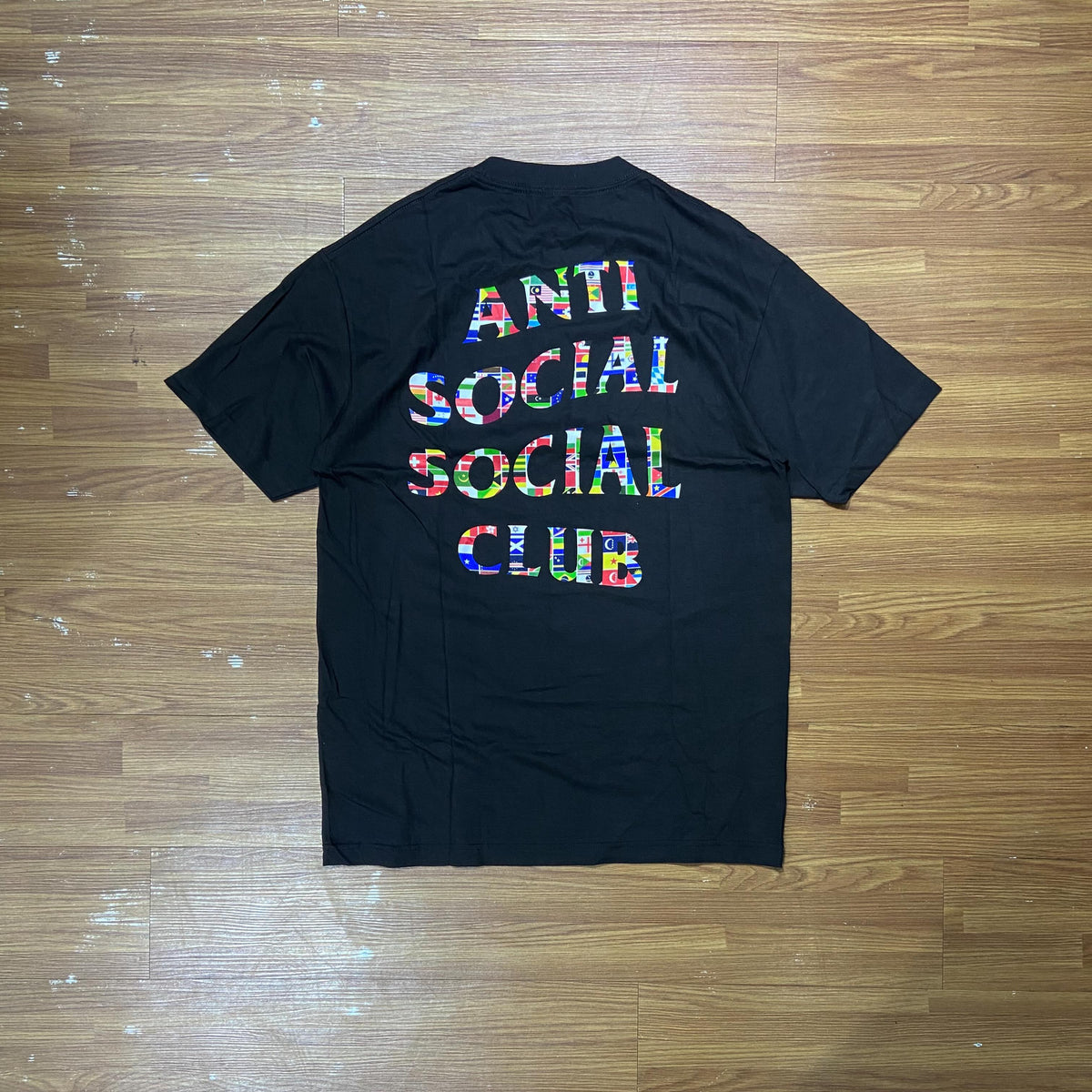Anti Social Social Club ASSC Multi Flag Tee (Made in USA)