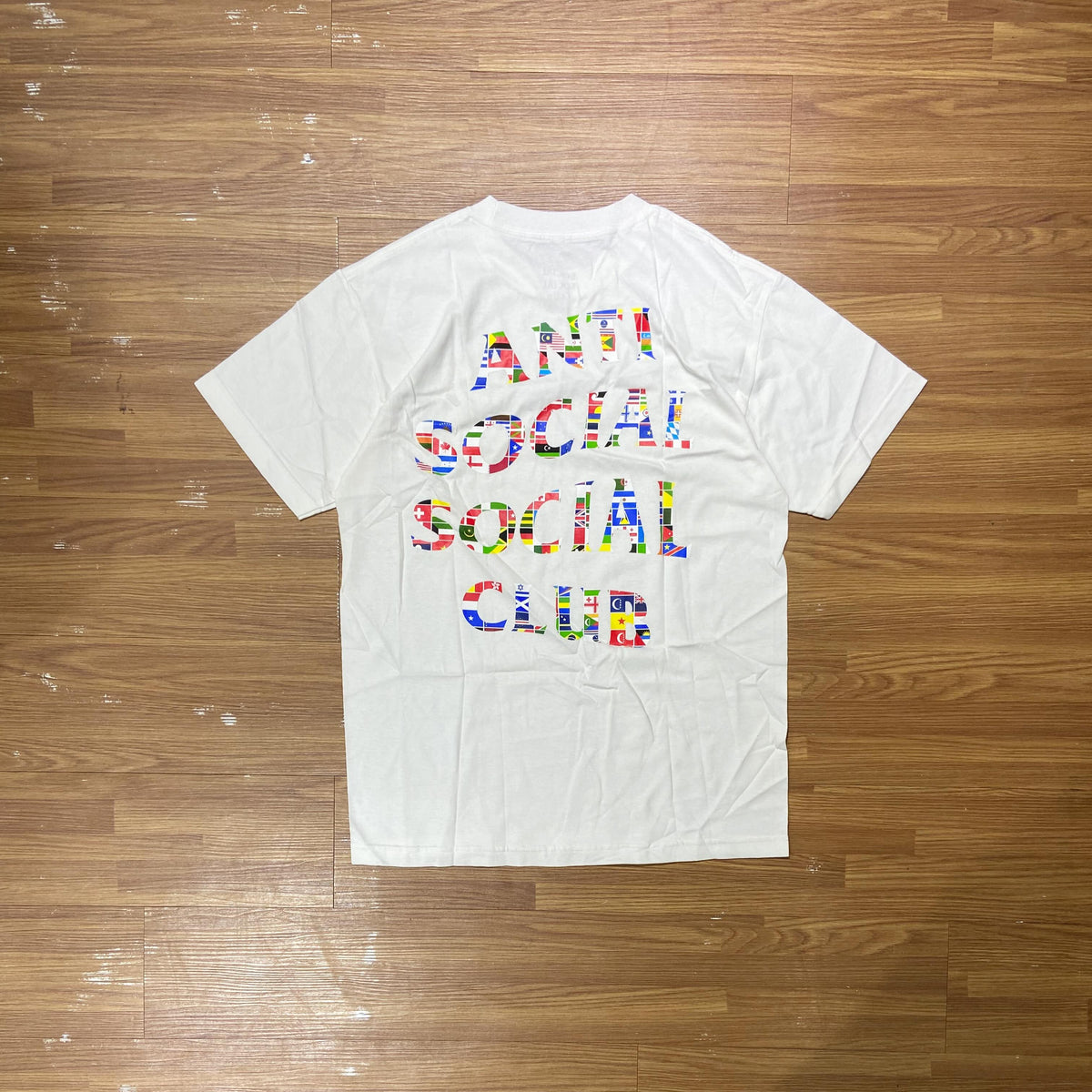 Anti Social Social Club ASSC Multi Flag Tee (Made in USA)