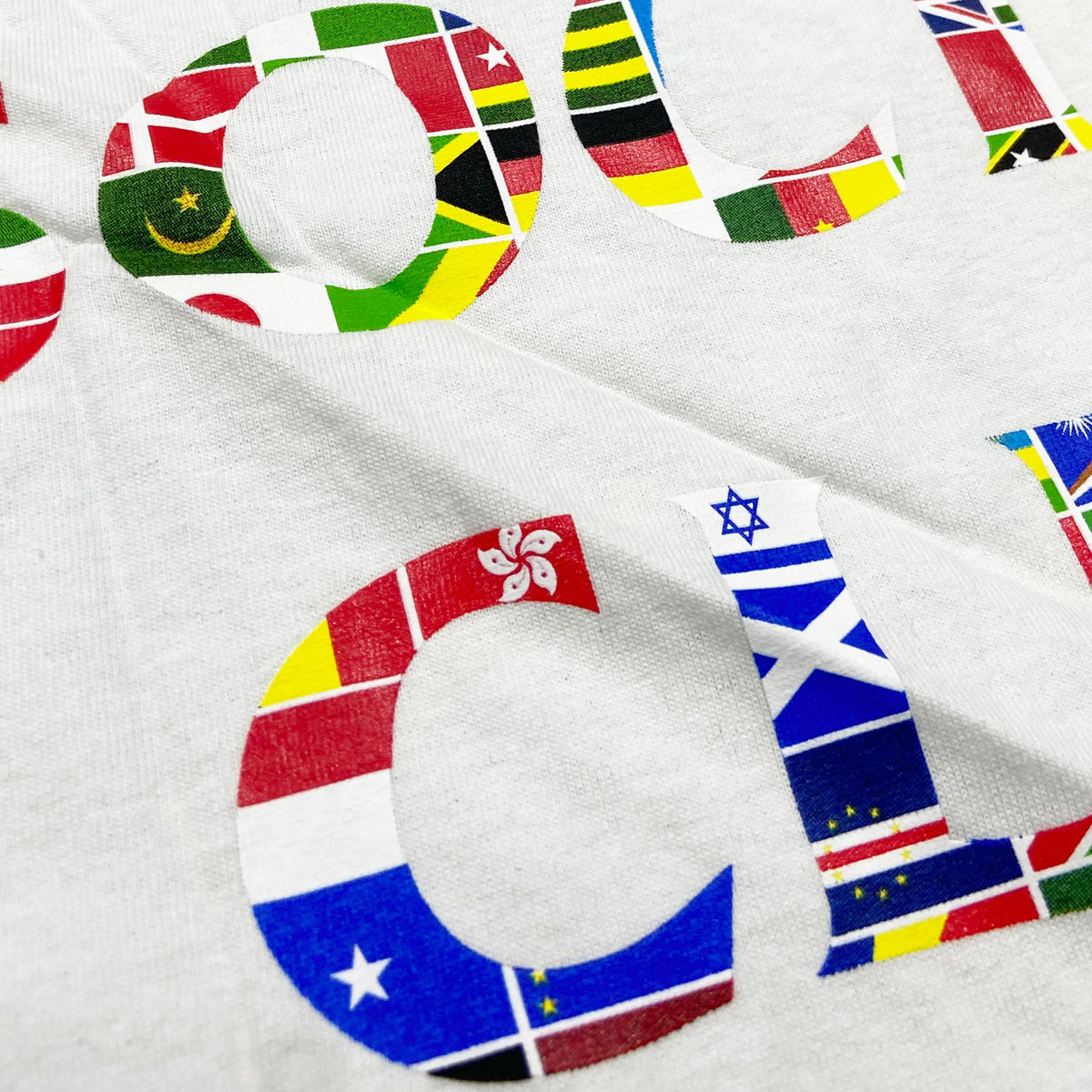 Anti Social Social Club ASSC Multi Flag Tee (Made in USA)
