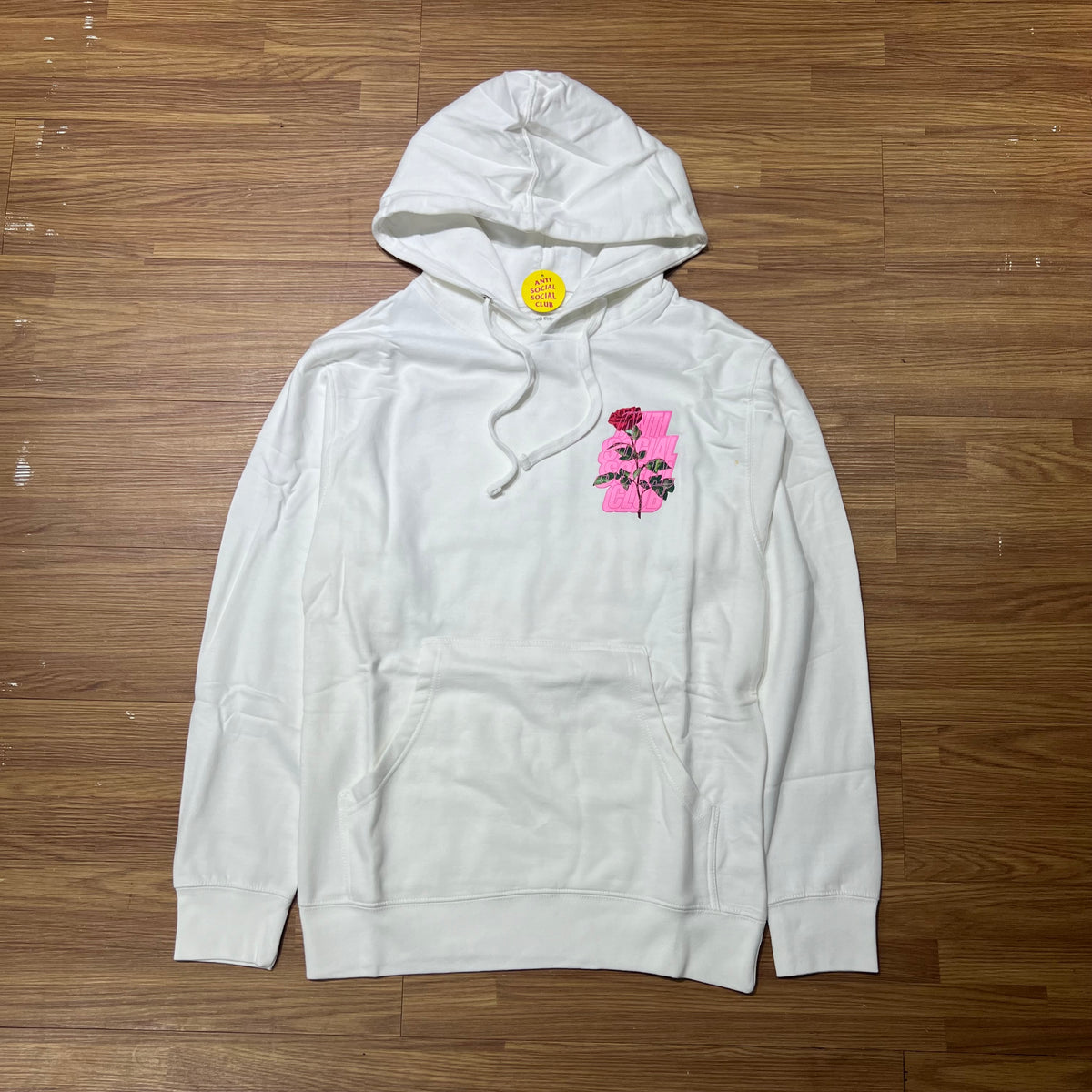 Anti Social Social Club ASSC Plant Me Hooded Sweatshirt Hoodie White 正面實拍