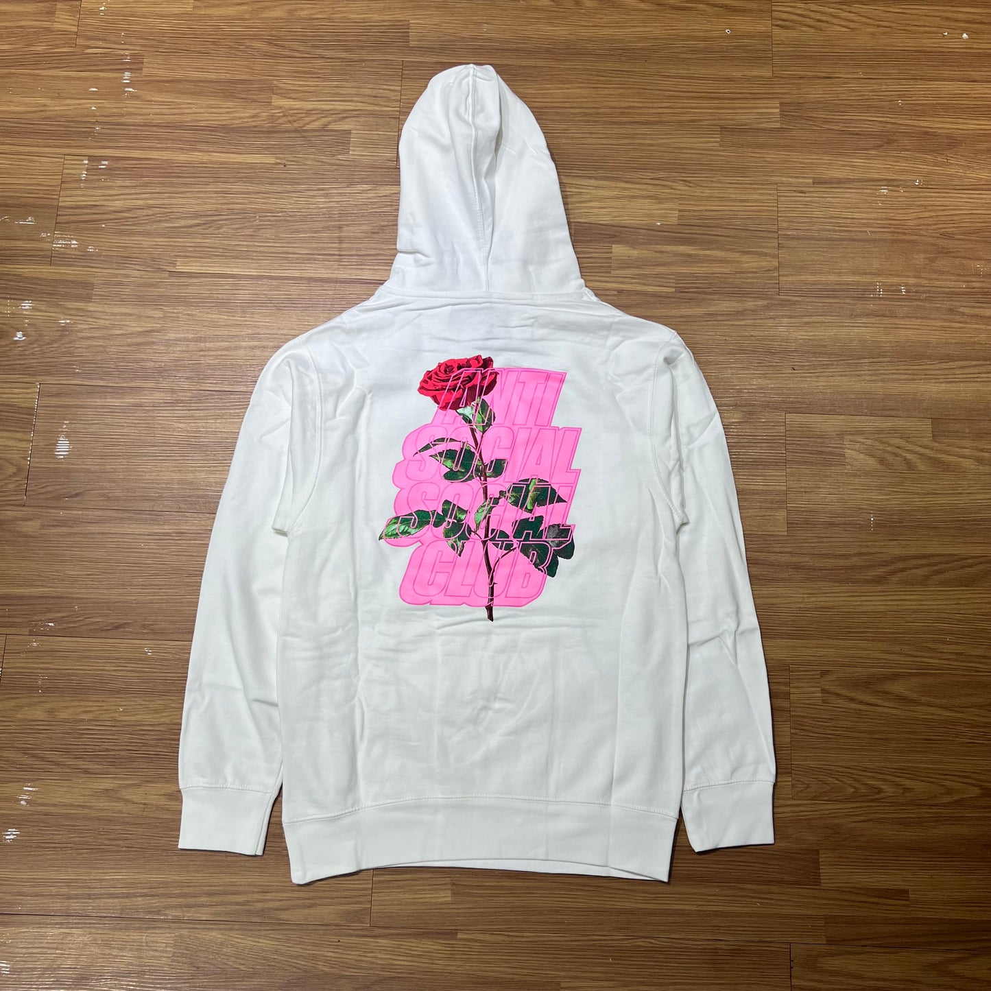 Anti Social Social Club ASSC Plant Me Hooded Sweatshirt Hoodie White 背面實拍