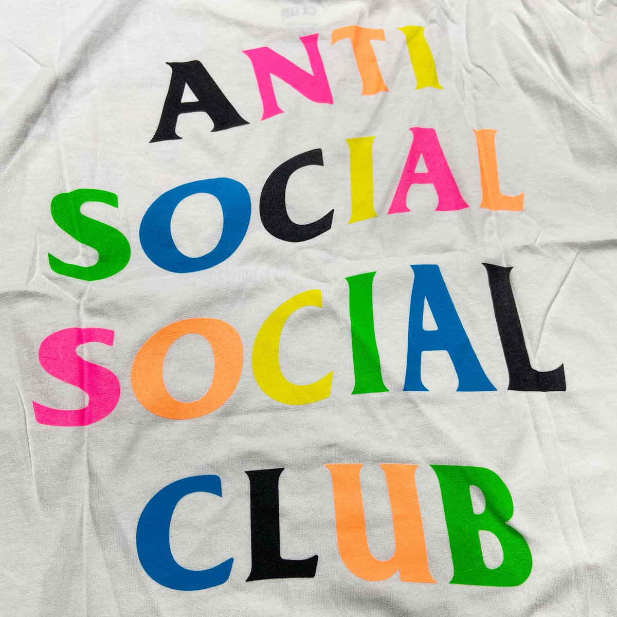 Anti Social Social Club ASSC Rainbow Tee (Made in USA / Mexico)