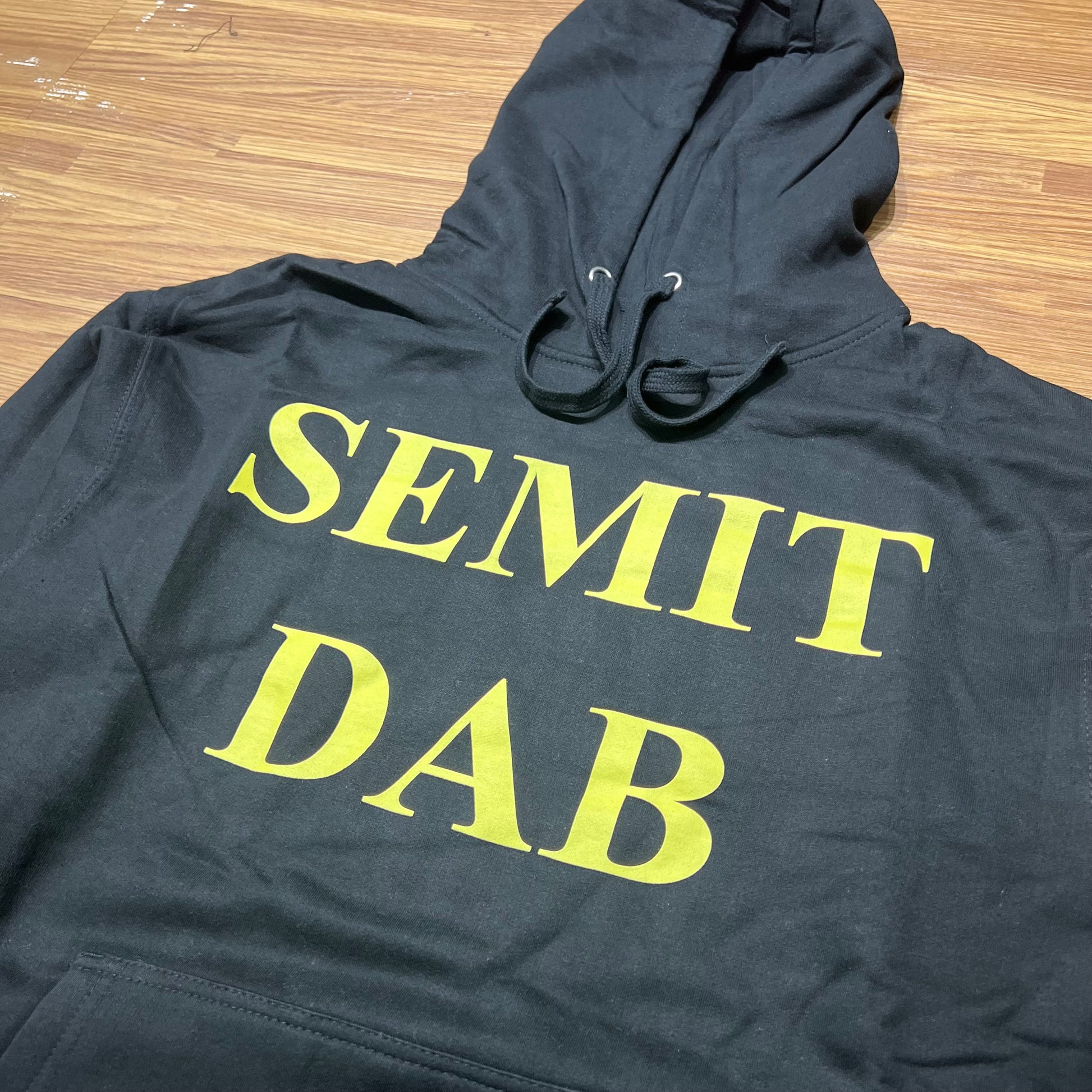 Anti Social Social Club ASSC Semit Dab Hooded Sweatshirt Hoodie Black 正面logo細節實拍