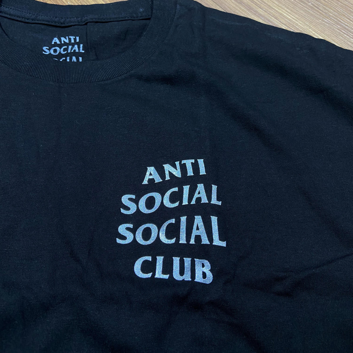 Anti Social Social Club ASSC Sin City Tee (Made In USA) Black/Silver