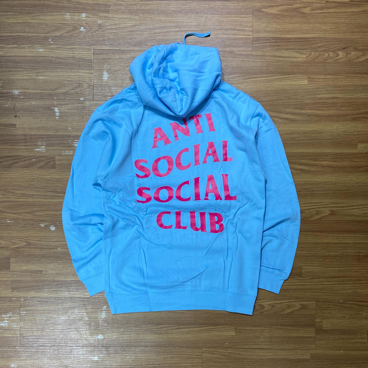 Anti Social Social Club ASSC Straight Pipe Hooded Sweatshirt Blue
