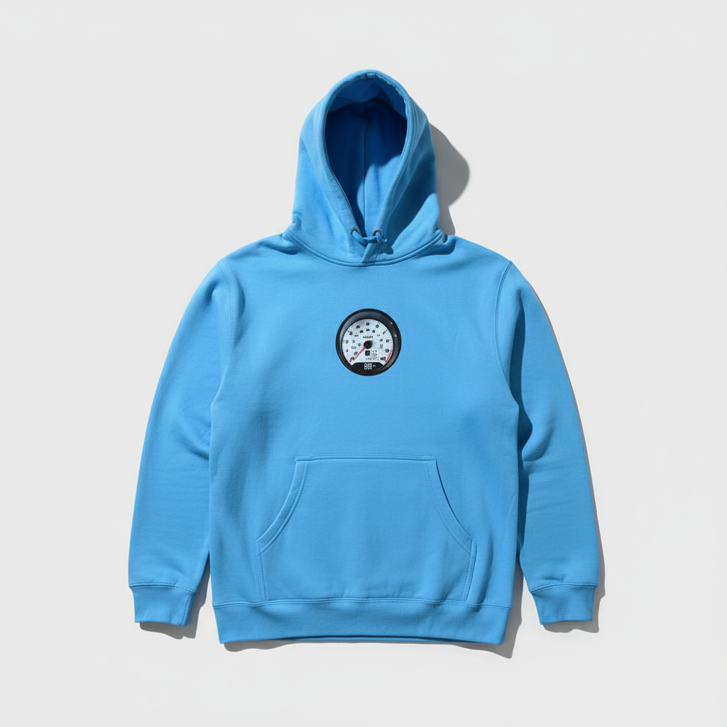 Anti Social Social Club ASSC Straight Pipe Hooded Sweatshirt Hoodie Blue