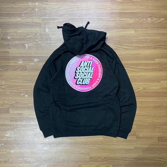 Anti Social Social Club ASSC Surfs Up Hooded Sweatshirt Black