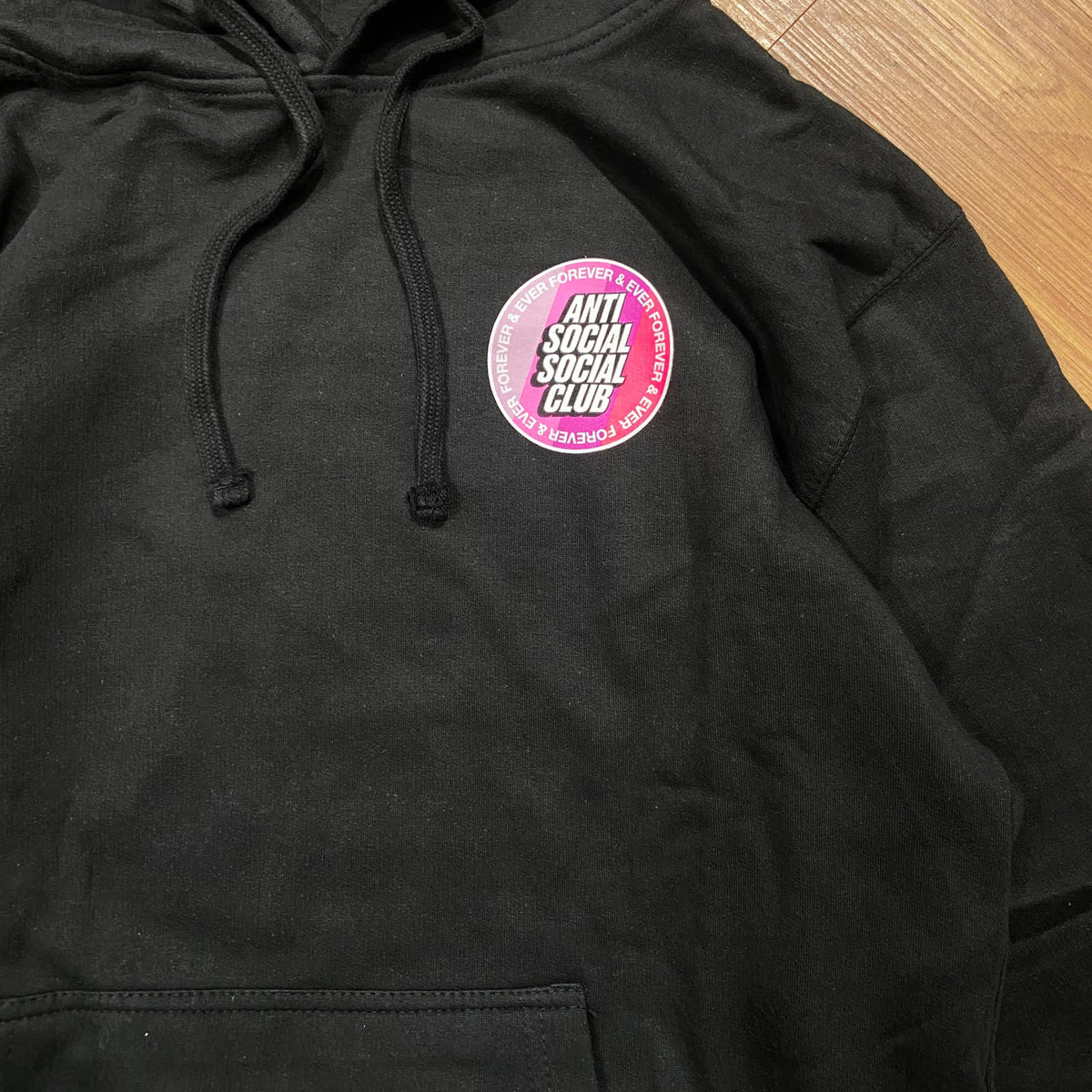 Anti Social Social Club ASSC Surfs Up Hooded Sweatshirt Black