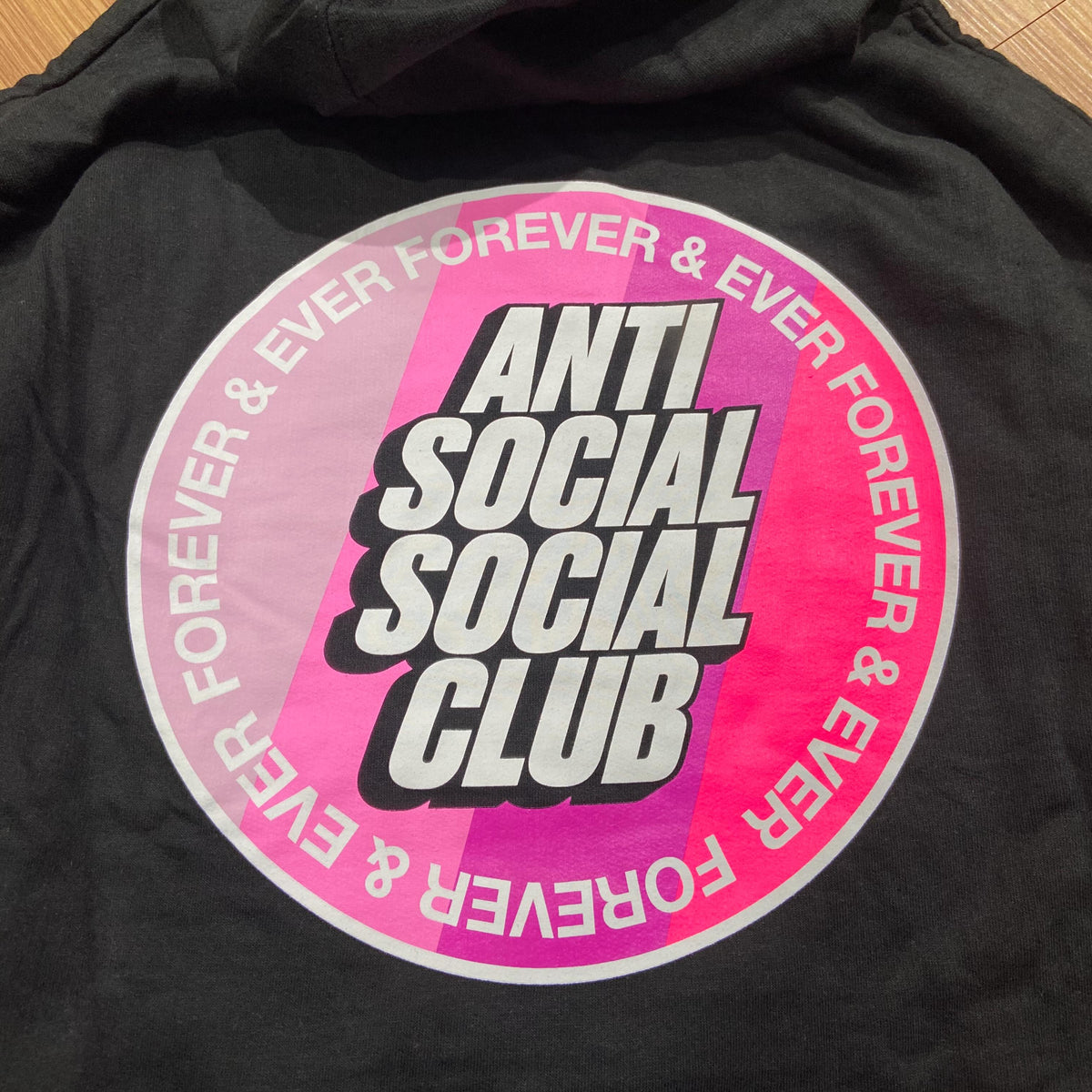 Anti Social Social Club ASSC Surfs Up Hooded Sweatshirt Black