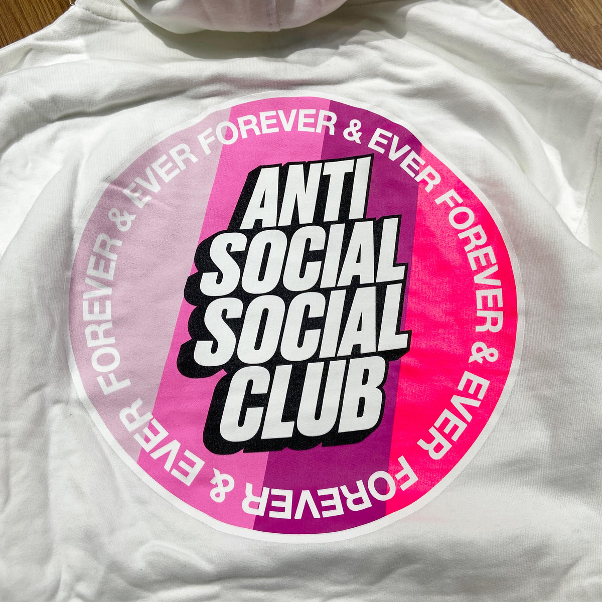 Anti Social Social Club ASSC Surfs Up Hooded Sweatshirt White