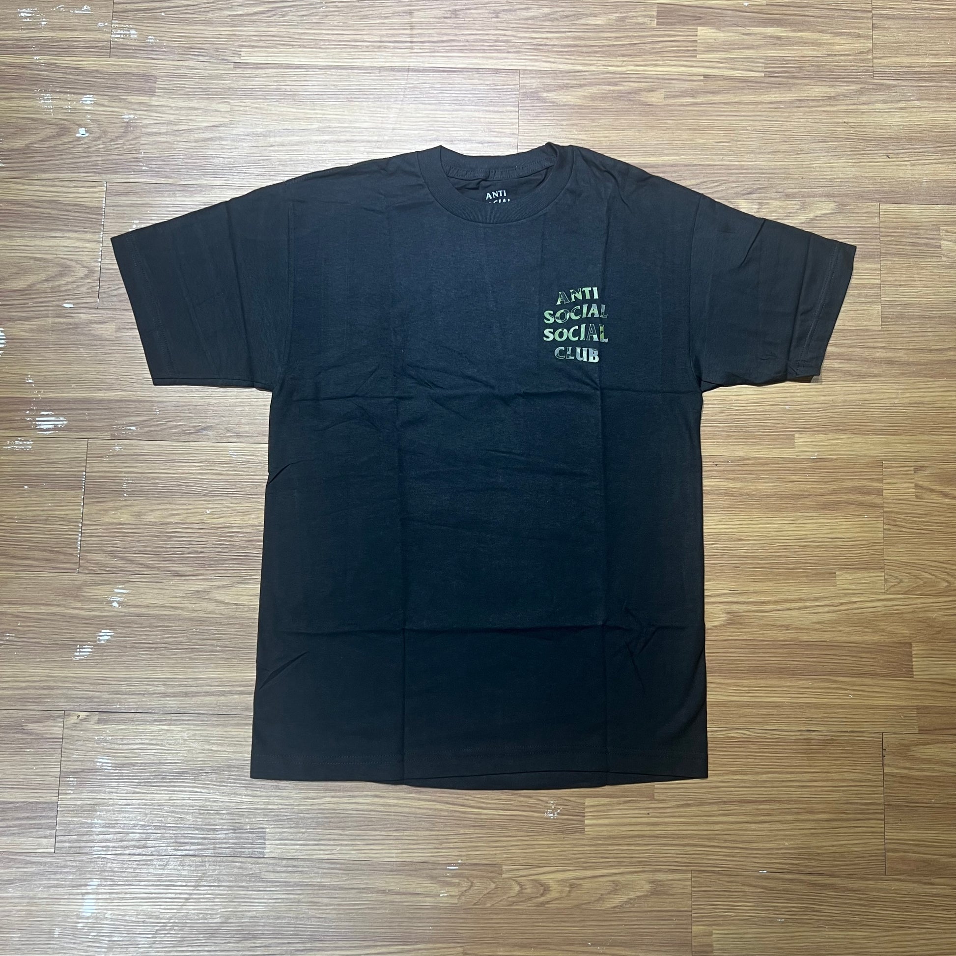 Anti Social Social Club ASSC Woody Tee Black 實拍