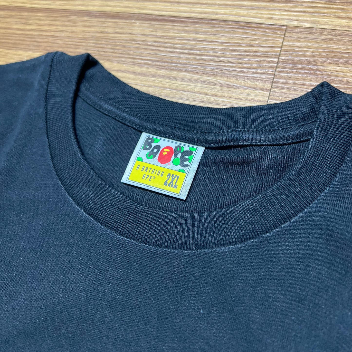 Anti Social Social Club ASSC x Bape Camo Box Tee Black/Green Box 1G23110936