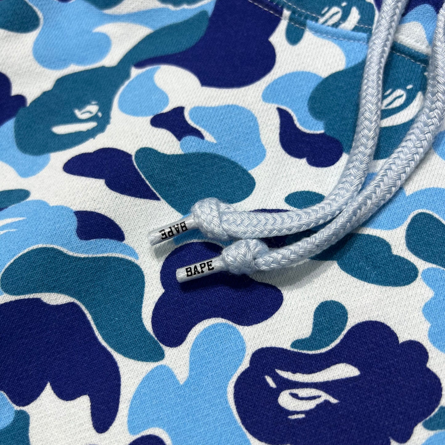 Anti Social Social Club ASSC x Bape Full Camo Hoodie Blue 1G23114913