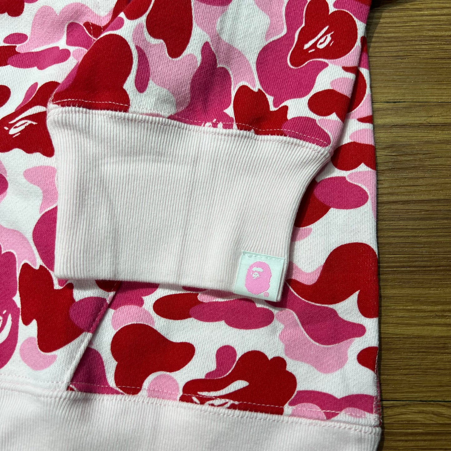 Anti Social Social Club ASSC x Bape Full Camo Hoodie Pink 1G23114913