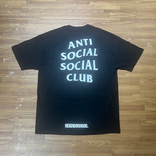 Anti Social Social Club ASSC x Neighborhood NBHD 911 Turbo Tee Black (Made In USA) 實拍