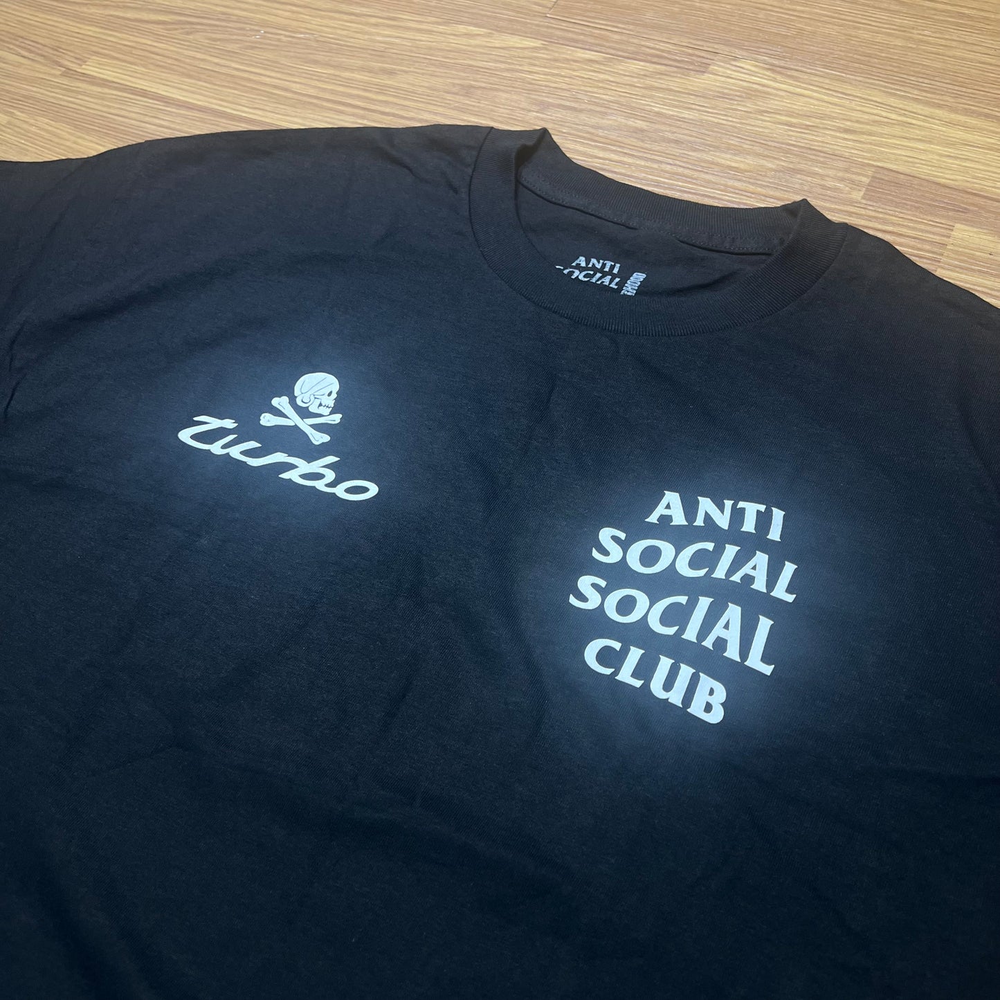 Anti Social Social Club ASSC x Neighborhood NBHD 911 Turbo Tee Black (Made In USA) 實拍