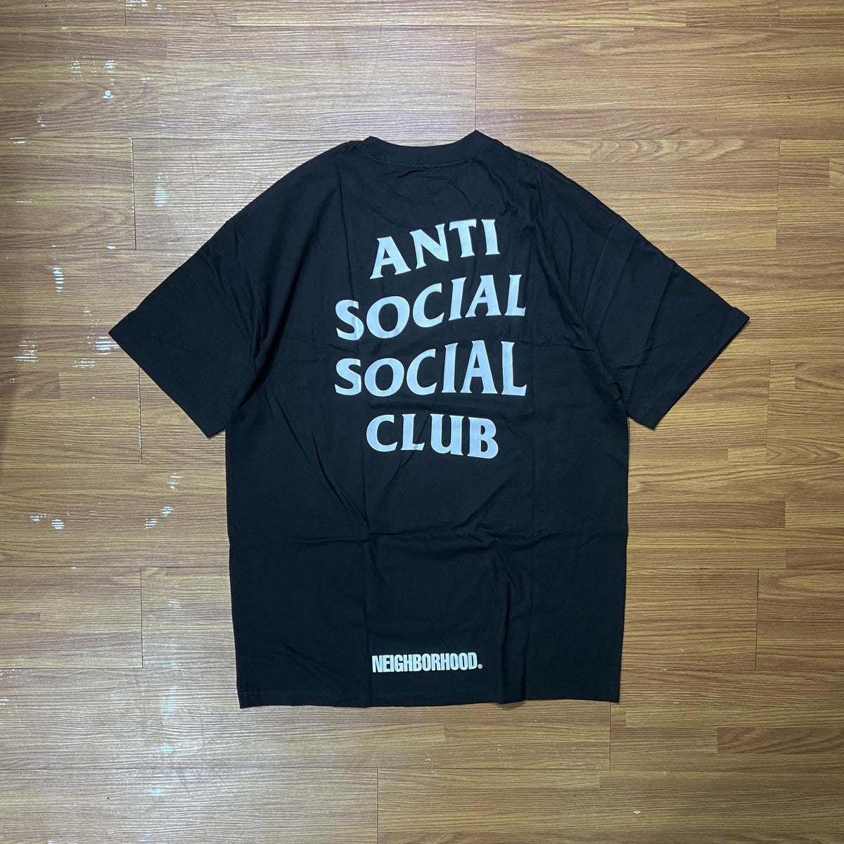 Anti Social Social Club ASSC x Neighborhood NBHD 911 Turbo Tee (Made In USA) Black