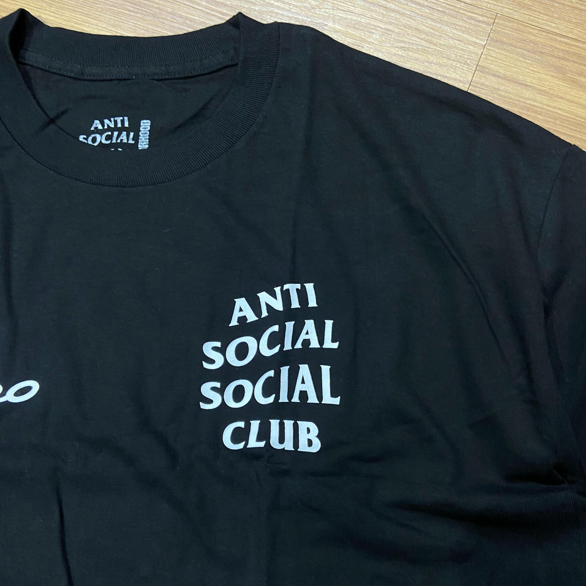 Anti Social Social Club ASSC x Neighborhood NBHD 911 Turbo Tee (Made In USA) Black