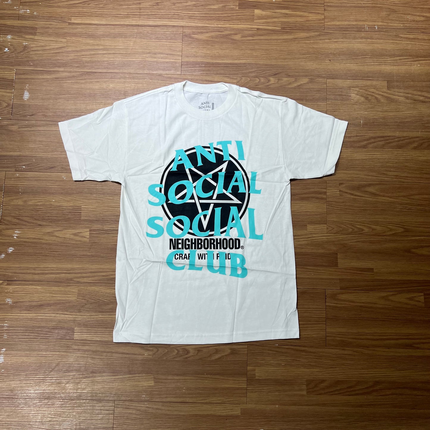 Anti Social Social Club ASSC x Neighborhood NBHD Filth Fury Tee White (Made In USA)實拍