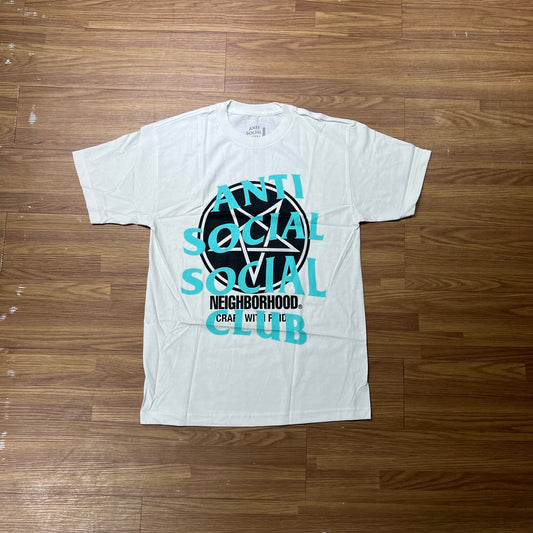 Anti Social Social Club ASSC x Neighborhood NBHD Filth Fury Tee White (Made In USA)實拍