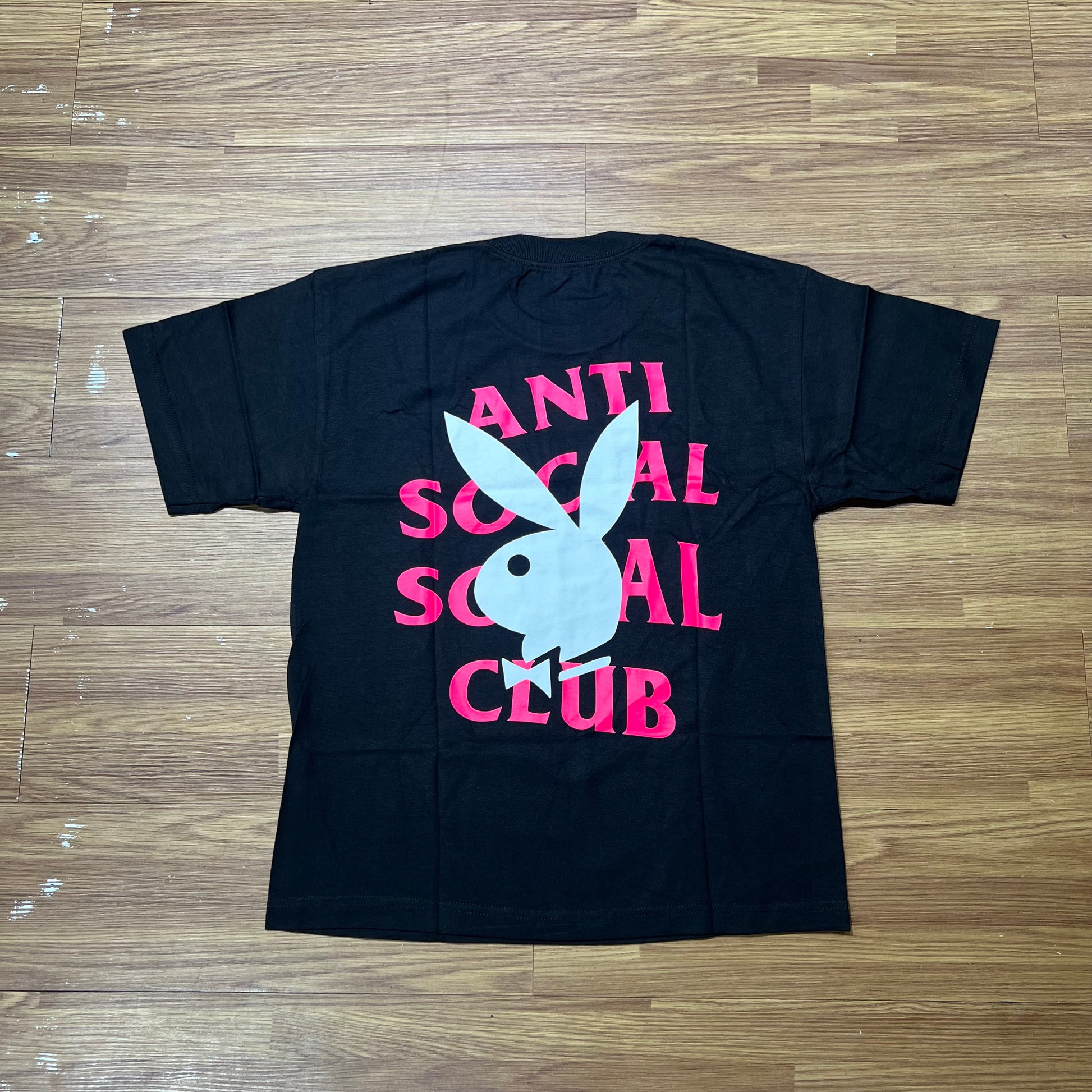Anti Social Social Club ASSC x Playboy Remix Tee Black 實拍