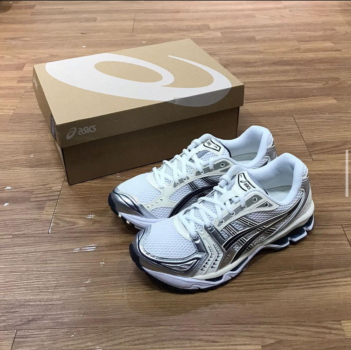 Asics Gel-Kayano 14 White Midnight (Women) 1202A056-109 實拍