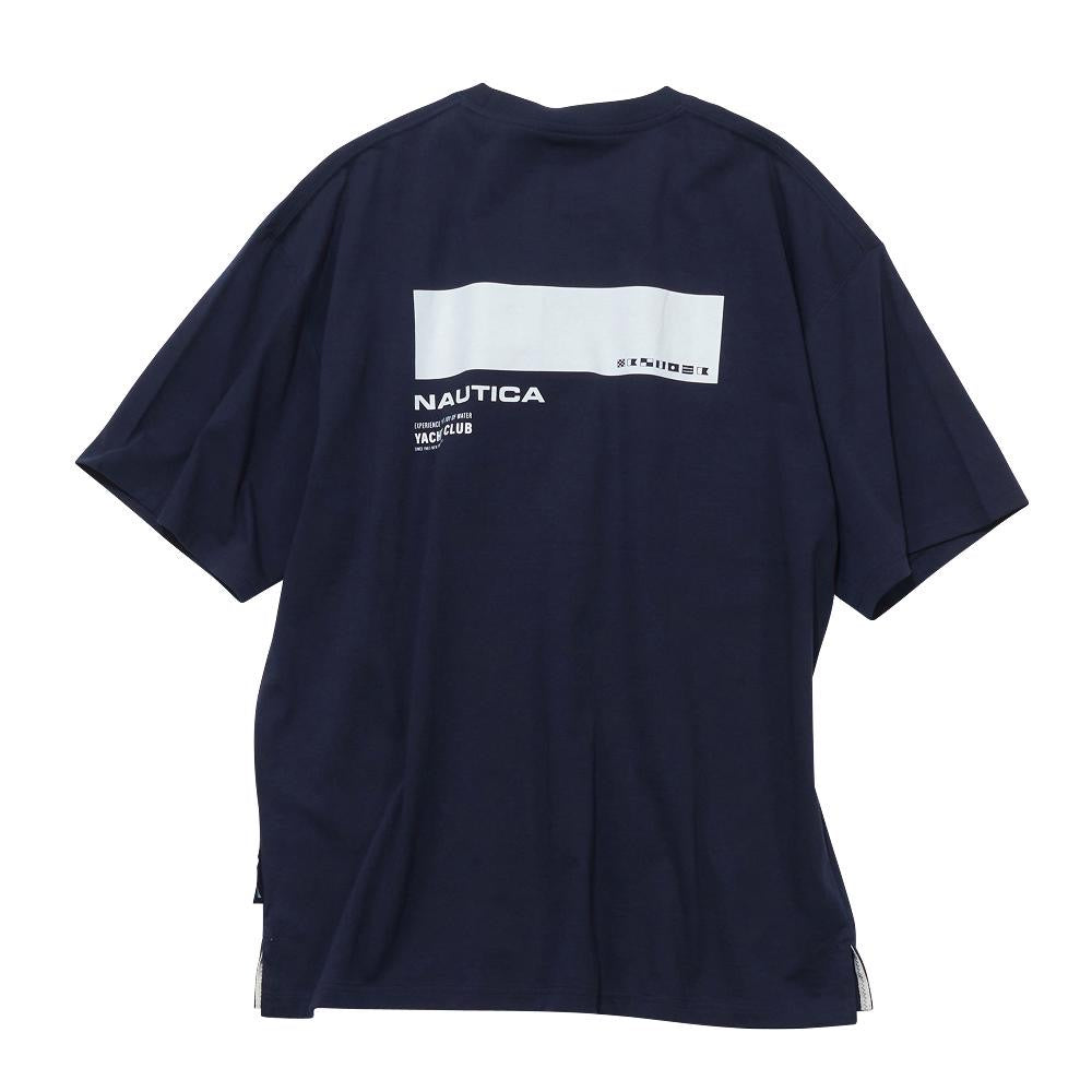 Preorder 預訂 Nautica KR Yacht Club ID Tag Tee SS Navy White