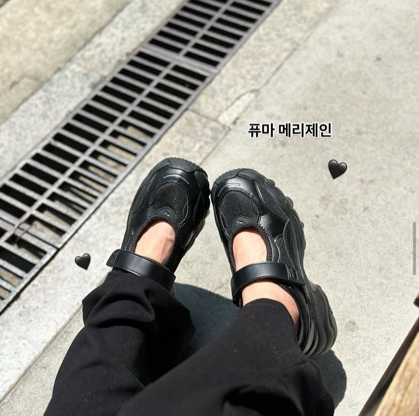Preorder 預訂 Puma Pulsar Mary Jane 厚底瑪利珍 Black