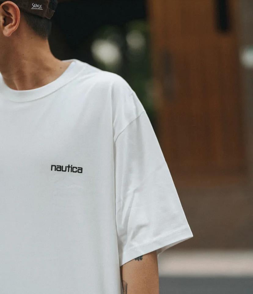 Preorder 預訂 Nautica KR 2 Pack Logo Tee SS Black + White (1 Pack 2件，一黑一白)