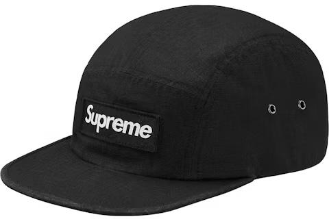 Supreme Metal D-Ring Camp Cap Black