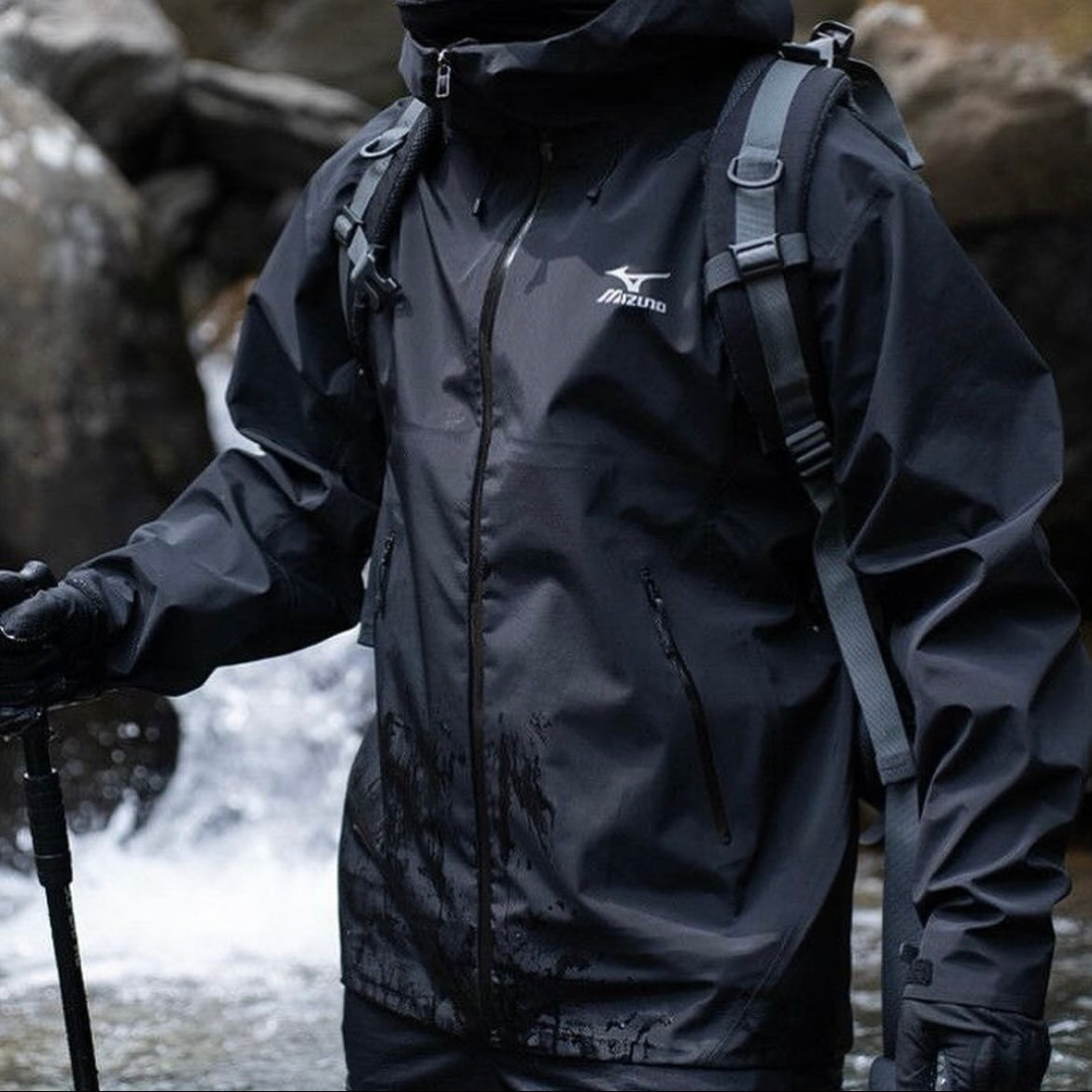 Preorder 預訂 Mizuno Waterproof Jacket 暴雨級防水硬殼式衝鋒衣