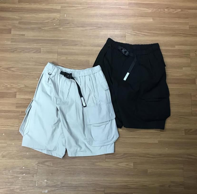 Pin Sktbs Outdoor Pocket Shorts Ash Grey Black