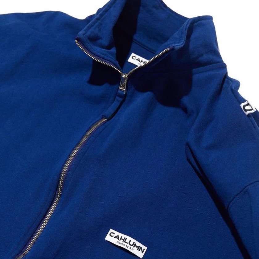 CAHLUMN Heavy Weight Jersey 3/4-Zip Cadet Collar Shirt 231-1246