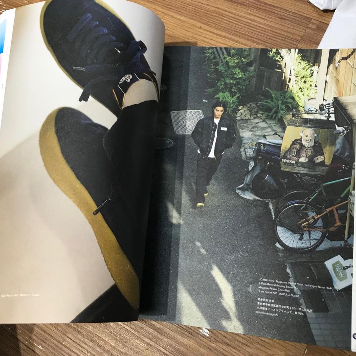 CAHLUMN Zine5.1 + Cahlumn Logo Reversible Tee White