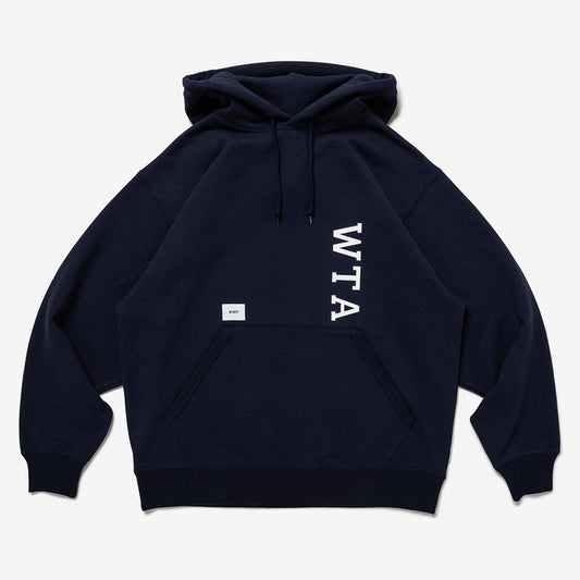 Wtaps Design 01 Hoodie Navy 231ATDT-CSM01