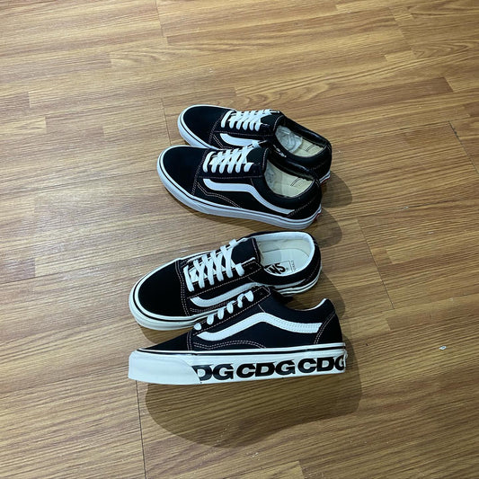 Comme des Garcons CDG x Vans OG Old Skool Lx Black VN0A4P3X60E 黑白色
