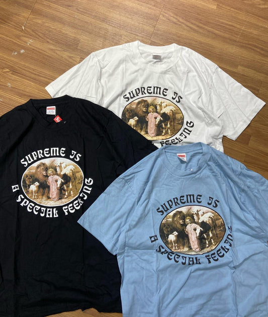Supreme Feeling Tee Black Blue White