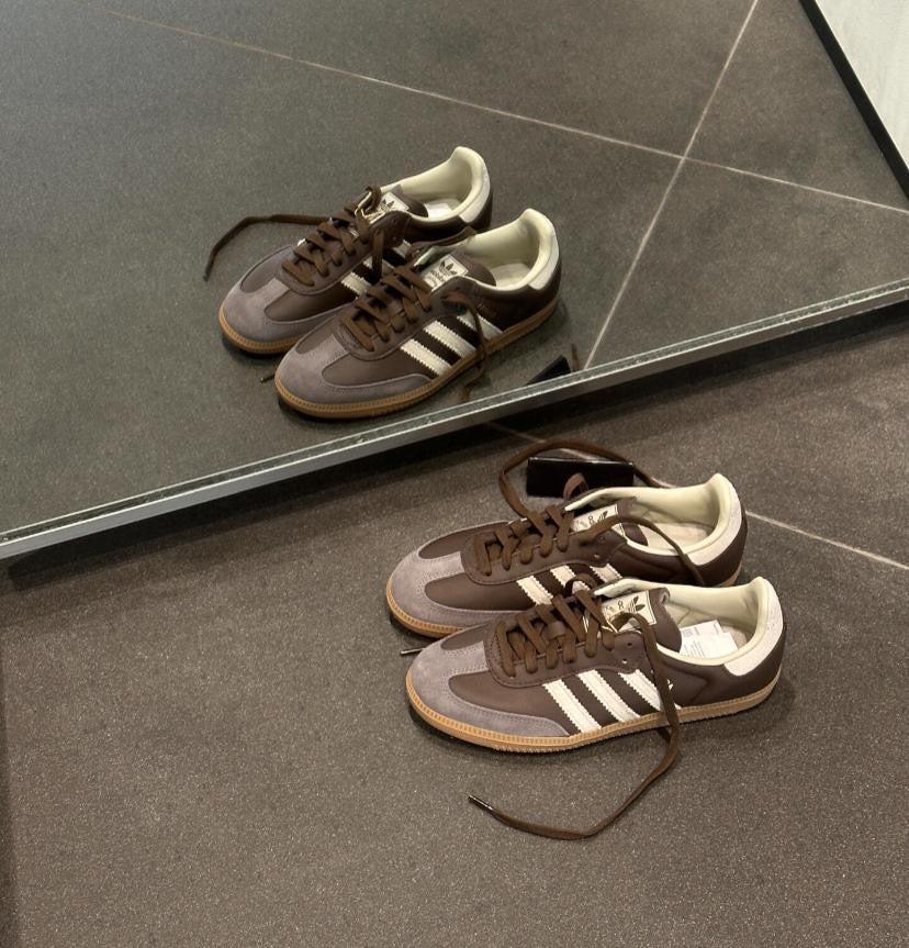 Preorder 預訂 Adidas Samba OG Brown Putty Grey ID1481